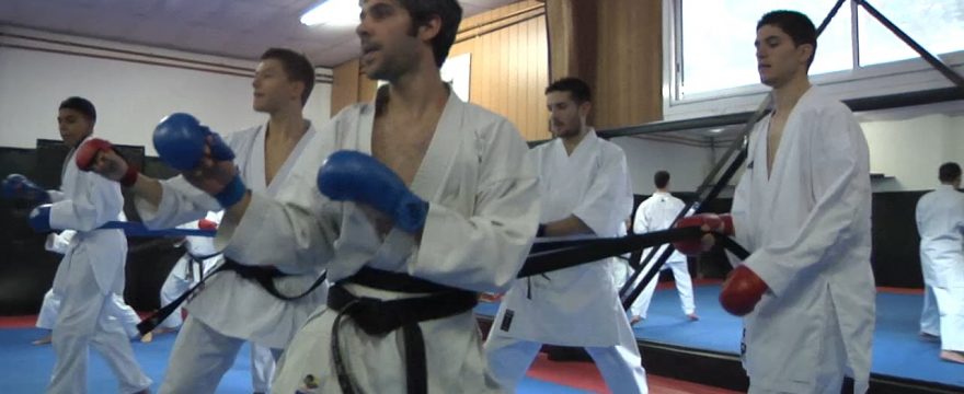 cours de karate - pédagogie avec Lilian Froidure